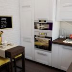 Pequeña mesa en la cocina
