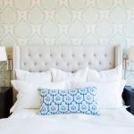 Papel pintado delicado para el dormitorio