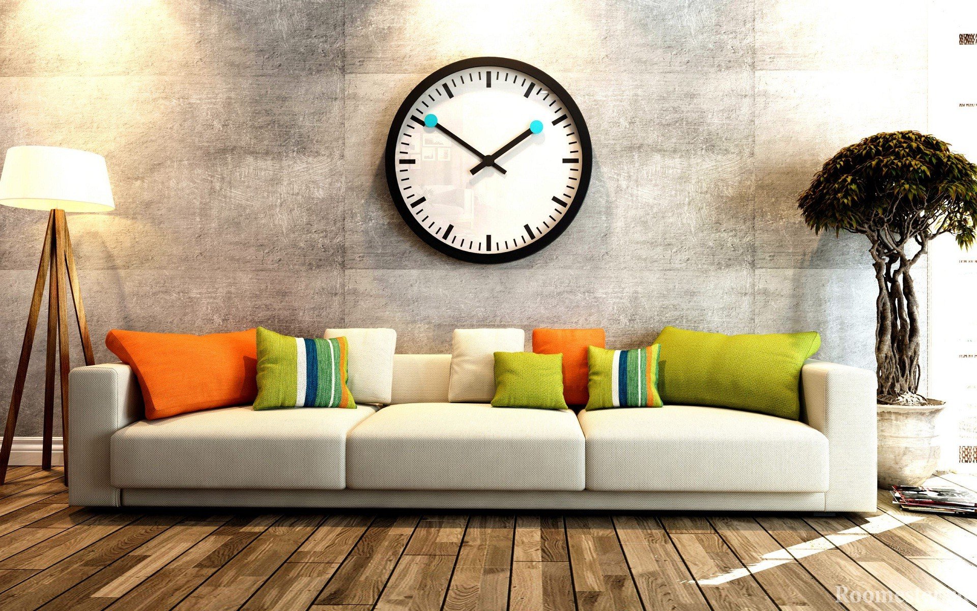 Grå tapet i det indre