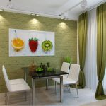Fruta en la pared