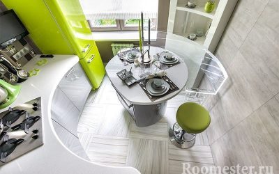 Diseño de cocina 5 sq. m - soluciones prácticas para un área pequeña