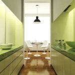 Cocina de pistacho