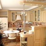 Muebles de cocina de madera clara