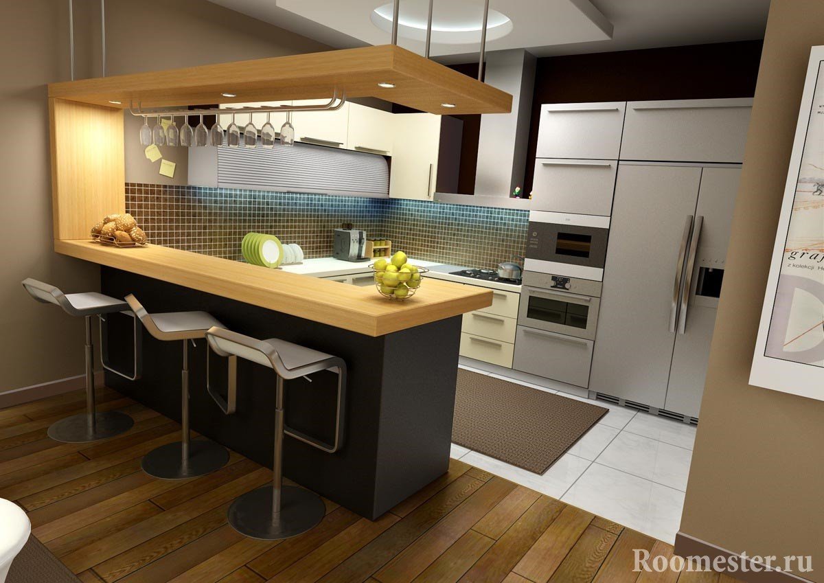 Drveni pult za šankove