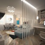 Estantes sobre la mesa