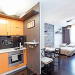 Muebles de cocina naranja