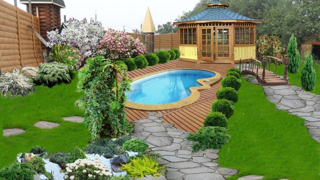 Piscina al lloc