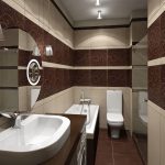 Azulejos con motivos en el baño.