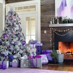 Abeto de chimenea con regalos