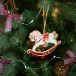 Árbol de navidad caballo