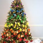 Brillante árbol de navidad
