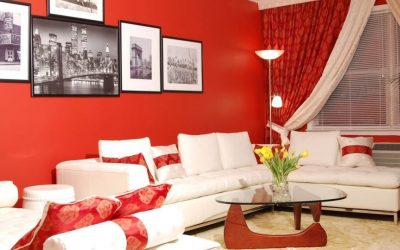 Color rojo en el interior +85 ejemplos de fotos