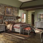 Dormitorio con los mismos muebles de diseño.