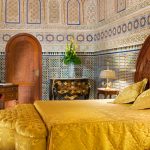 Muebles elegantes en el dormitorio