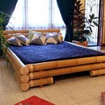 Cama de bambú