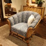 Sillón suave de bambú.