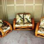 Hermosos sillones de bambú y sofá