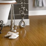 Pisos de bambú en el baño