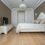 Dormitorio con un hermoso interior