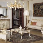 Sala de estar con muebles elegantes