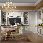 Hermosos muebles en la cocina