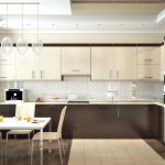 Candelabros originales en la cocina