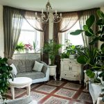 Muebles de sala envejecidos