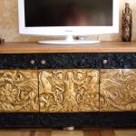 Soporte de TV con patrones