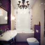 Elegante baño interior