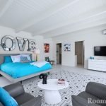 Hermosa decoración del dormitorio