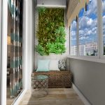 Living wall en el balcón