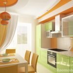 Cocina Naranja Pistacho