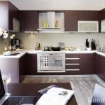 Estricto diseño de la cocina