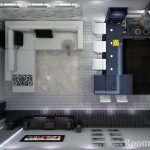 Cocina con sala