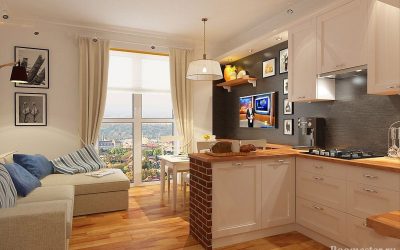 Diseño de cocina de 14 metros cuadrados: seleccionamos el interior para el diseño +63 fotos