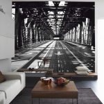 El papel tapiz fotográfico seleccionado correctamente ayudará visualmente a expandir la habitación