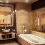 Elegante baño interior