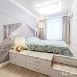 Foto papel tapiz en el dormitorio
