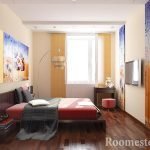 Dormitorio brillantemente decorado