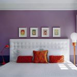 Cuadros a la cabecera de la cama