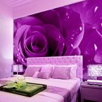 Hermosa foto en la cabecera de la cama