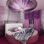 Dormitorio de diseño inusual
