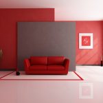 Habitación de estilo minimalista.