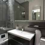 Estricto diseño de baño