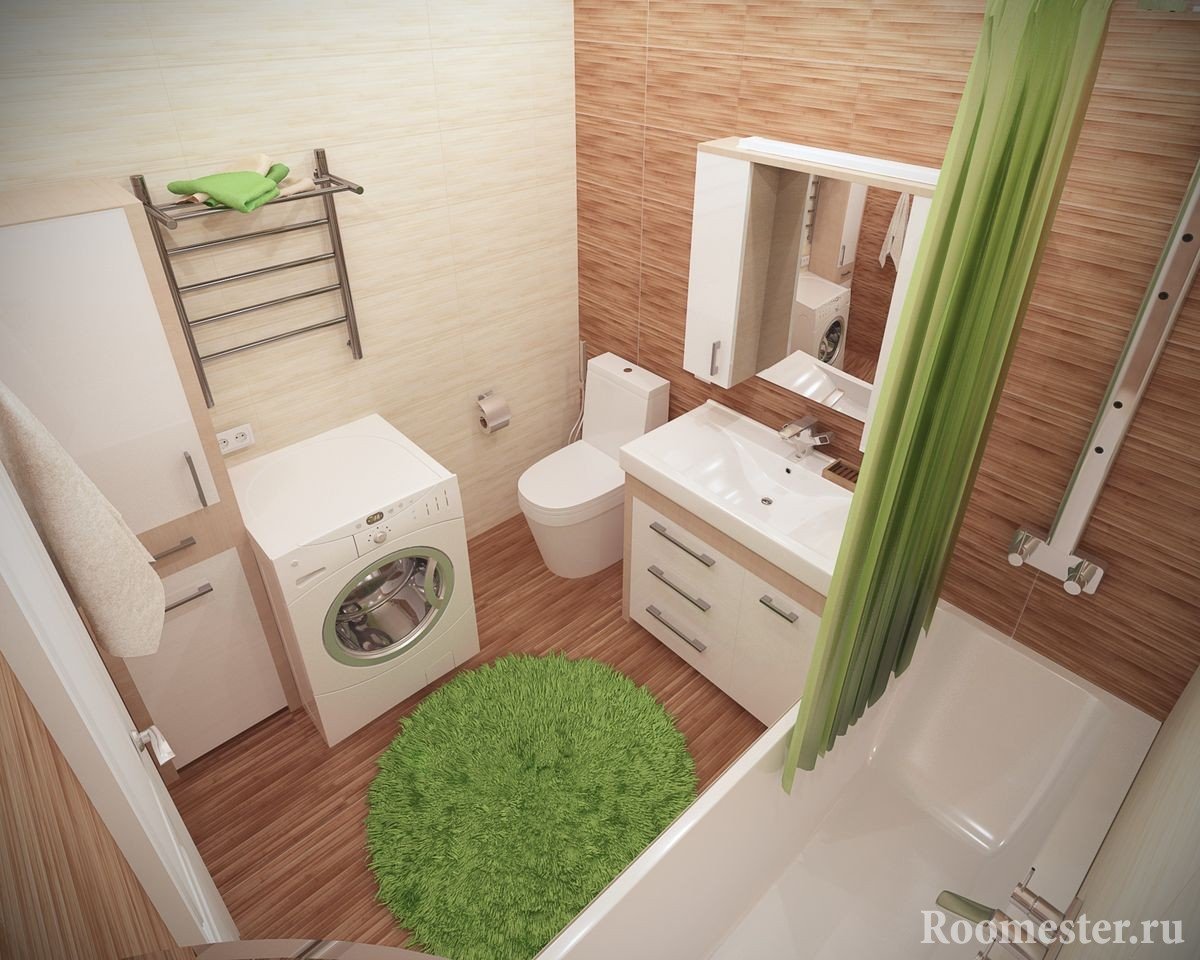 Divan dizajn kupaonice 5 m 2