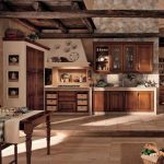 Cocina de estilo rústico