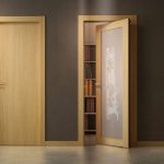 Diferentes tipos de puertas en el interior.