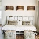 Luces sobre la cama