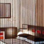 Hermoso dormitorio interior