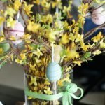 Hermoso árbol de pascua
